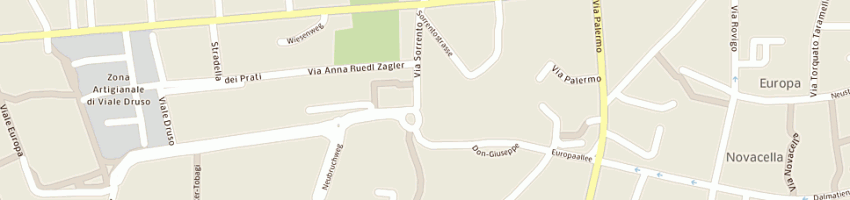 Mappa della impresa eisenstecken sas a BOLZANO
