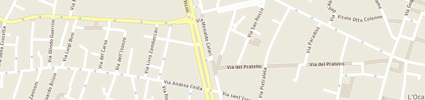 Mappa della impresa autofficina flli pino snc a BOLOGNA