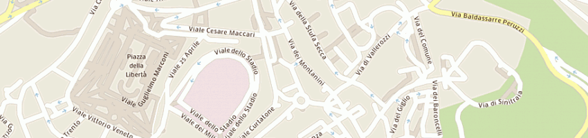 Mappa della impresa cocchia giorgio e paolo snc a SIENA