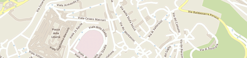 Mappa della impresa il carroccio viaggi srl a SIENA