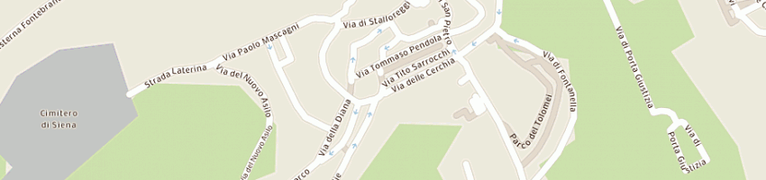 Mappa della impresa sampieri gianni a SIENA