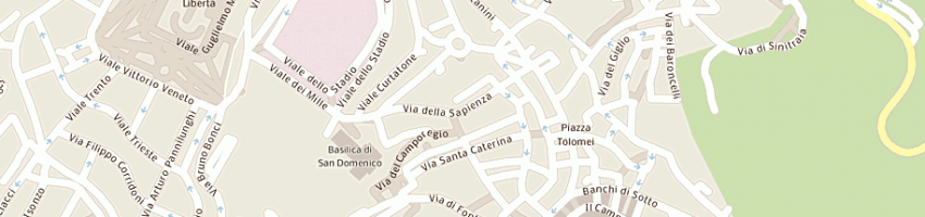 Mappa della impresa iges srl a SIENA