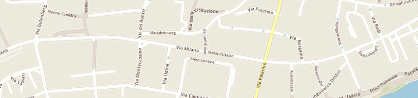 Mappa della impresa dainese ileana a BOLZANO