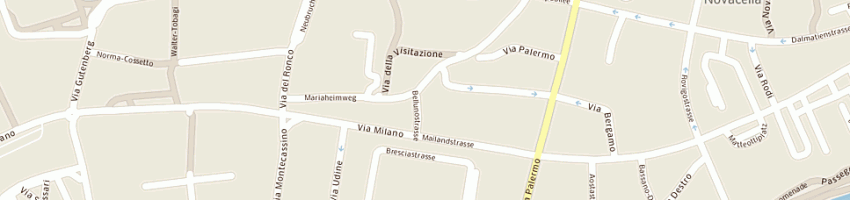 Mappa della impresa costanzo michele a BOLZANO