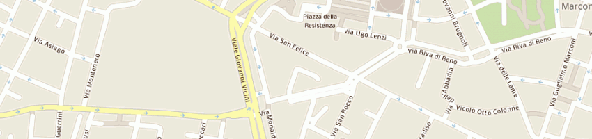 Mappa della impresa twin service sas a BOLOGNA