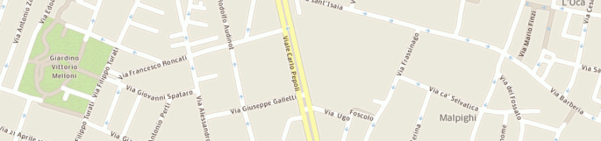 Mappa della impresa harvard sei srl a BOLOGNA