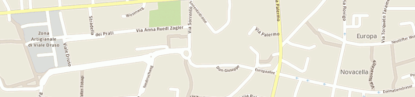 Mappa della impresa studio 2 emm a BOLZANO