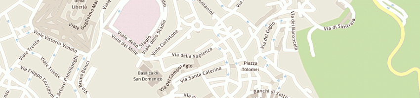 Mappa della impresa direzione provinciale del lavoro a SIENA