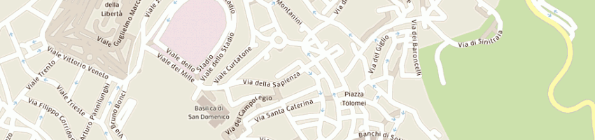 Mappa della impresa mugnaini patrizio a SIENA