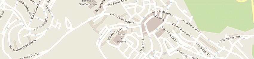 Mappa della impresa vecchie ricette sas a SIENA