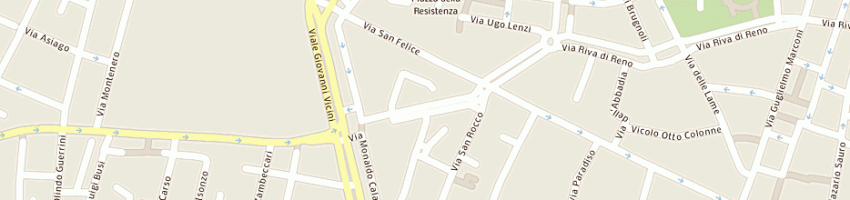 Mappa della impresa fb autoforniture elettriche di pietro augusto a BOLOGNA