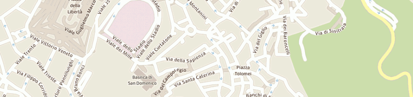 Mappa della impresa il mosaico di d aniello giovanni e c sas a SIENA