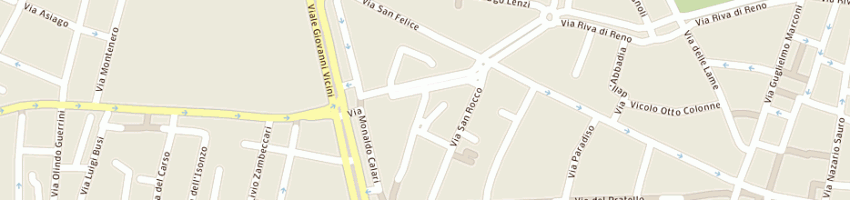 Mappa della impresa parlatore domenico a BOLOGNA