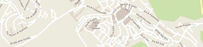 Mappa della impresa saenamedia progetti multimediali srl a SIENA