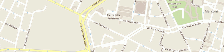 Mappa della impresa publinord (srl) a BOLOGNA