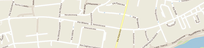 Mappa della impresa zambarda oreste a BOLZANO