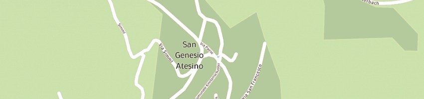 Mappa della impresa pizzeria salten a SAN GENESIO ATESINO