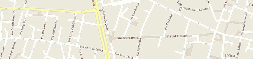 Mappa della impresa ustra cosimo a BOLOGNA