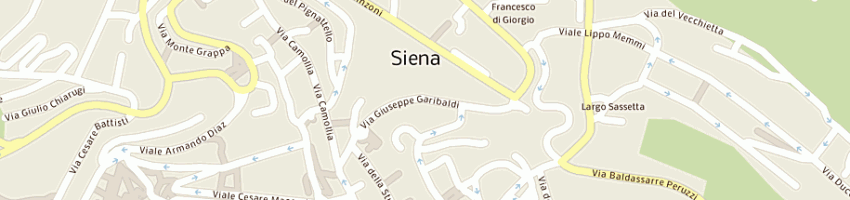 Mappa della impresa unione nazionale veterani dello sport a SIENA