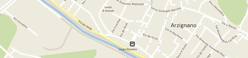 Mappa della impresa trainotti claudio a ARZIGNANO