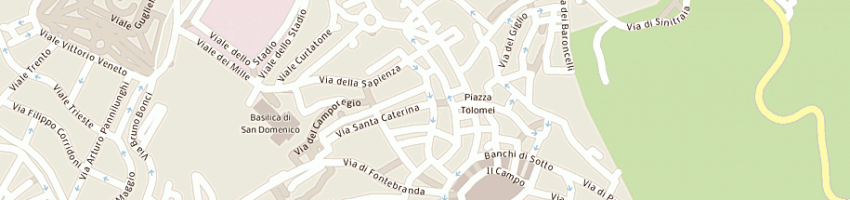 Mappa della impresa csi snc a SIENA
