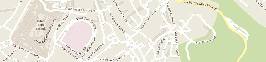Mappa della impresa unione italiana ciechi sezione provinciale siena a SIENA