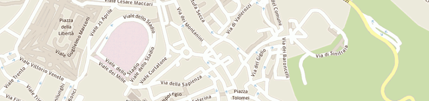 Mappa della impresa vannoni simonetta a SIENA