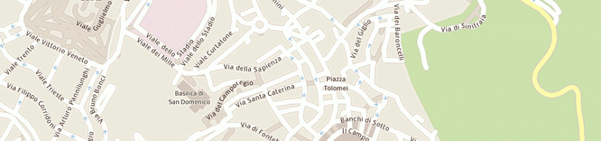 Mappa della impresa egea srl a SIENA
