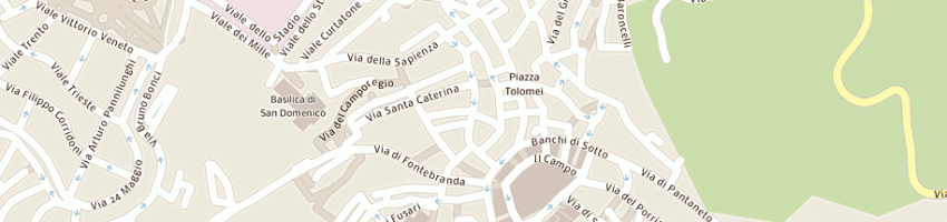Mappa della impresa croce mirella e c snc a SIENA