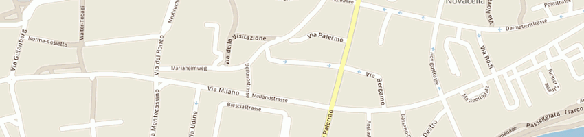 Mappa della impresa la bottega delle erbe di profunser ulrike e co sas a BOLZANO