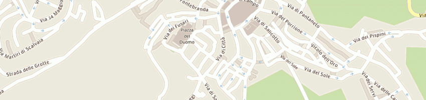 Mappa della impresa croce rossa italiana a SIENA