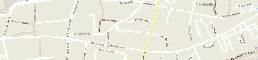 Mappa della impresa azienda sanitaria di bolzano a BOLZANO