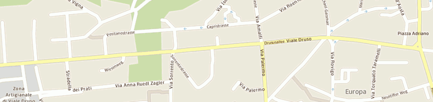 Mappa della impresa albrigo flli (snc) a BOLZANO