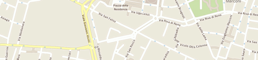 Mappa della impresa diaco lucia a BOLOGNA
