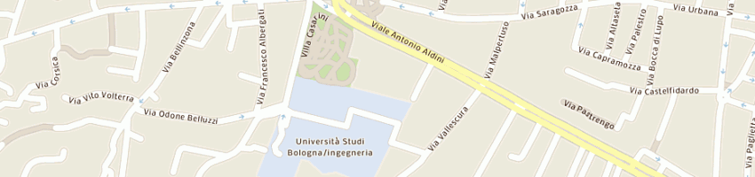 Mappa della impresa mood srl a BOLOGNA