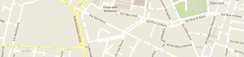Mappa della impresa aby service piccola soc coop a BOLOGNA