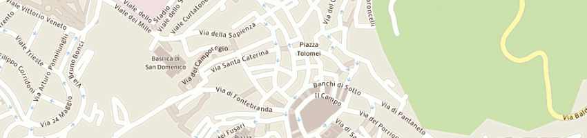 Mappa della impresa studio vaselli e associati a SIENA