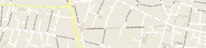 Mappa della impresa wobinda produzioni di lapo tanelli a BOLOGNA