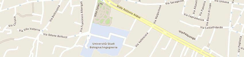 Mappa della impresa capriz e c snc a BOLOGNA