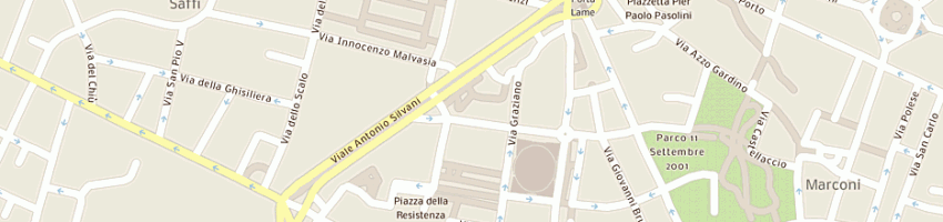 Mappa della impresa mediacom srl a BOLOGNA