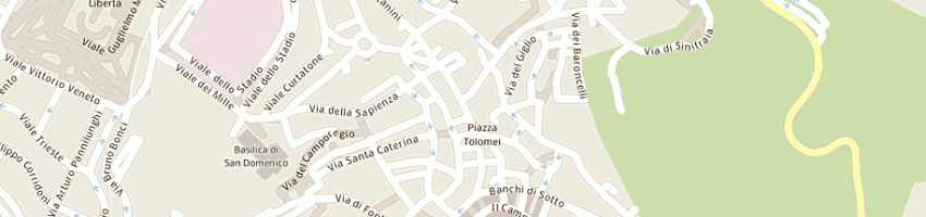 Mappa della impresa castelnuovo a a SIENA