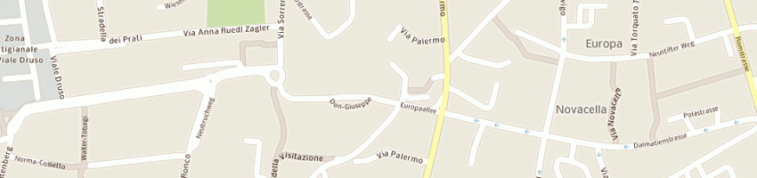 Mappa della impresa my flower di zagato valeria a BOLZANO