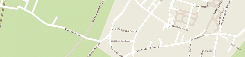 Mappa della impresa landhaus bar a BOLZANO