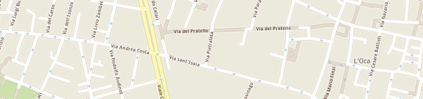 Mappa della impresa comune di bologna a BOLOGNA
