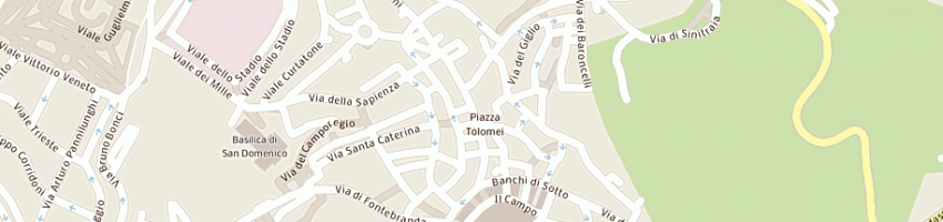 Mappa della impresa cartoleria mariotti (snc) a SIENA