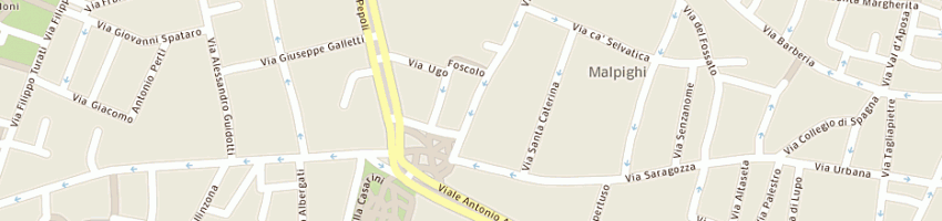 Mappa della impresa cumani ornella a BOLOGNA