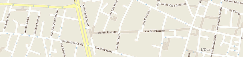 Mappa della impresa rinaldi barbara a BOLOGNA
