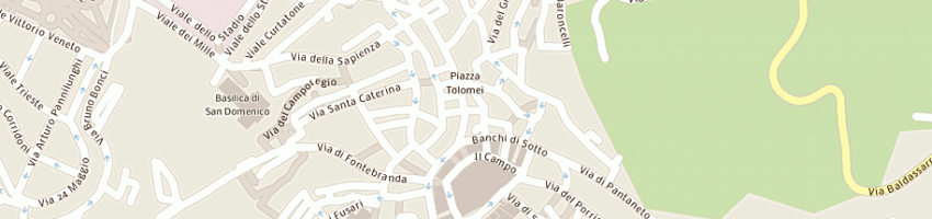 Mappa della impresa d'alessandro romeo a SIENA
