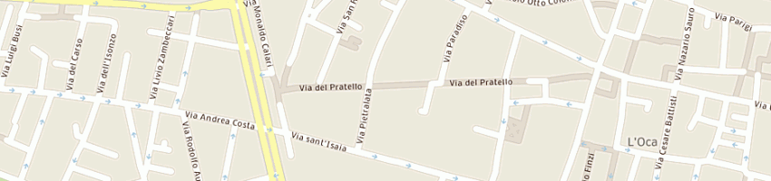 Mappa della impresa alle due porte di semeraro adriano a BOLOGNA