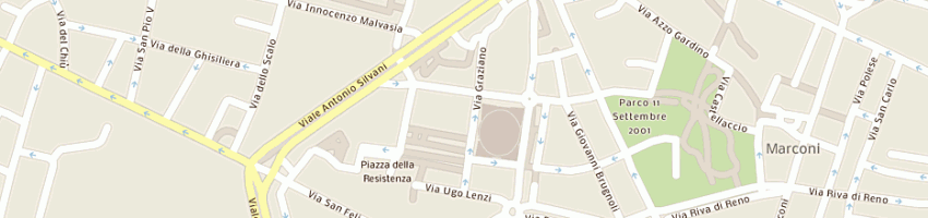Mappa della impresa scuole medie gb gandino a BOLOGNA